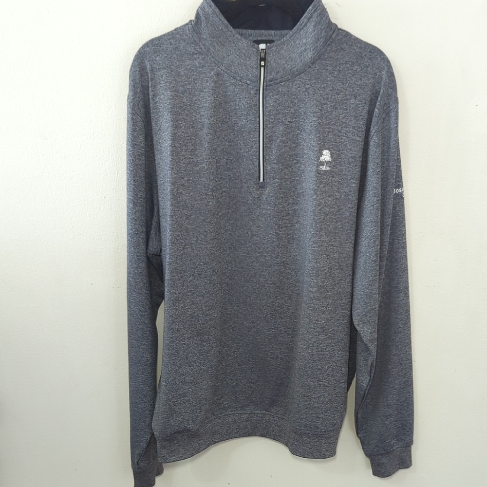 Footjoy Approach Half-Zip Pullover Gray Golf Sporty Men's Size Xl